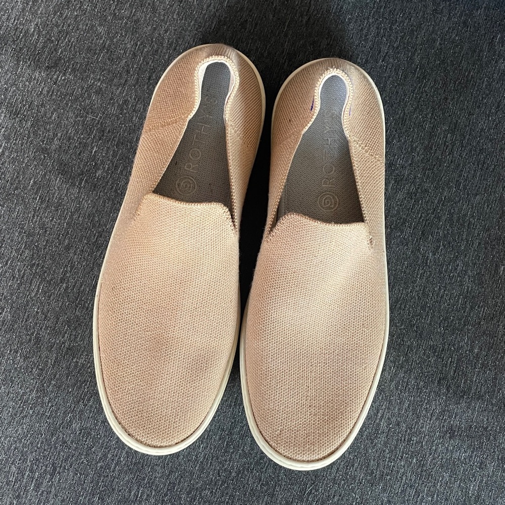 Rothy’s the original city sneakers in latte 11 tan comfortable - Picture 7 of 13